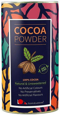 looms & weaves 100 % Pure & Natural Cocoa Powder From Kerala Unsweetened- 400 Gm Cocoa Powder(400 g)
looms & weaves 100 % Pure & Natural Cocoa Powder From Kerala Unsweetened- 400 Gm Cocoa Powder(400 g)