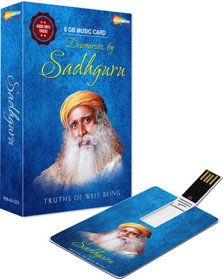 Music Card: Discourses By Sadhguru Truths Of Well Being 320 Kbps MP3 Audio ( 8GB) ) Pendrive Collector's Edition(English - Sadhguru Jaggi Vasudev)
Music Card: Discourses By Sadhguru Truths Of Well Being 320 Kbps MP3 Audio ( 8GB) ) Pendrive Collector's Edition(English - Sadhguru Jaggi Vasudev)
