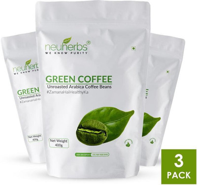 Neuherbs Organic Green Coffee Beans for Weight Loss Instant Coffee(3 x 133.33 g)
Neuherbs Organic Green Coffee Beans for Weight Loss Instant Coffee(3 x 133.33 g)