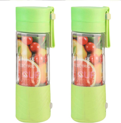 GORICH Pack of 2 Electric fruit juicer-juicer bottle-USb Mini Juicer Cup Plastic Steel Hand Juicer (Multicolor) 450 Juicer Mixer Grinder(Multicolor, 2 Jars)
GORICH Pack of 2 Electric fruit juicer-juicer bottle-USb Mini Juicer Cup Plastic Steel Hand Juicer (Multicolor) 450 Juicer Mixer Grinder(Multicolor, 2 Jars)