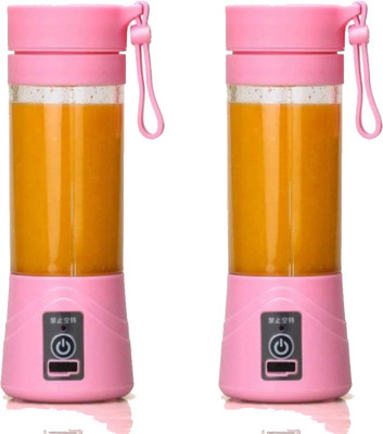 GORICH Pack of 2 Portable Electric Fruit and Vegetable Mixer Juicer Blender 450 Juicer Mixer Grinder(Pink, 2 Jars)
GORICH Pack of 2 Portable Electric Fruit and Vegetable Mixer Juicer Blender 450 Juicer Mixer Grinder(Pink, 2 Jars)