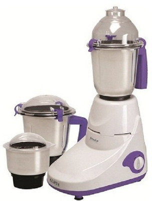 SURYA ROSHNI LIMITED HHJGVTYF 750 Juicer Mixer Grinder(White, Blue, 3 Jars), Blue;white
SURYA ROSHNI LIMITED HHJGVTYF 750 Juicer Mixer Grinder(White, Blue, 3 Jars), Blue;white