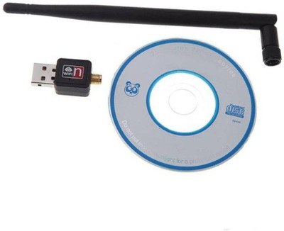 LUDDITE Wireless Dual Band 900Mbps USB Adapter with Antenna 900 USB 2.0 USB Adapter(Black)
LUDDITE Wireless Dual Band 900Mbps USB Adapter with Antenna 900 USB 2.0 USB Adapter(Black)