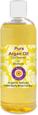 Deve Herbes Pure Argan (Moroccan) Oil (Argania spinosa) 100% Natural Therapeutic Grade_ Cold Pressed(200 ml)
Deve Herbes Pure Argan (Moroccan) Oil (Argania spinosa) 100% Natural Therapeutic Grade_ Cold Pressed(200 ml)
