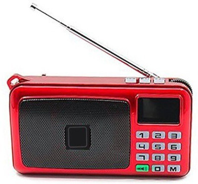 CRETO SM-53 Portable FM Radio With LED Flashlight Support USB, AUX & SD Card FM Radio(Red)
CRETO SM-53 Portable FM Radio With LED Flashlight Support USB, AUX & SD Card FM Radio(Red)