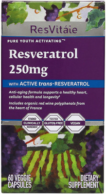GNC Resvitale Resveratrol 250 Mg Helps Support Cellular Productivity (60 Capsules)(250 mg)
GNC Resvitale Resveratrol 250 Mg Helps Support Cellular Productivity (60 Capsules)(250 mg)