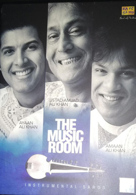 The Music Room Audio CD Premium Edition(Hindi - USTAD AMJAD ALI KHAN AYAAN ALI KHAN AMAAN ALI KHAN)
The Music Room Audio CD Premium Edition(Hindi - USTAD AMJAD ALI KHAN AYAAN ALI KHAN AMAAN ALI KHAN)