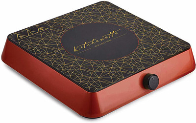 Cello 600B Induction Cooktop(Red, Jog Dial)