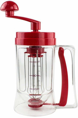 VDNSI Plastic Manual Pancake Mixer and Dispenser Egg Beater Blender Machine for Cupcake 0 W Hand Blender(Red)
VDNSI Plastic Manual Pancake Mixer and Dispenser Egg Beater Blender Machine for Cupcake 0 W Hand Blender(Red)