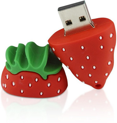Tobo USB 2.0 Strawberry Pen Drive 8 GB Pen Drive(Red)