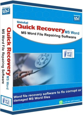 Unistal Quick Recovery - Microsoft Deleted Word File Data Recovery Software(1 year, 1 PC)