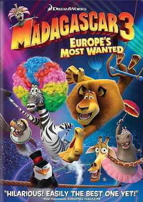 MADAGASCAR 3:EUROPE'S MOST WANTED(DVD English)