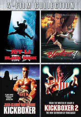 BLACK MASK/BLOODSPORT 4/KICKBOXER/AME(DVD English)
