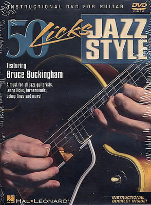 50 LICKS JAZZ STYLE(DVD English)