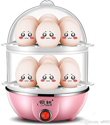 rivansh Electric 2 Layer Egg Boiler Poacher - Compact, Stylish 14 Egg Cooker with Measuring Cup & Steel Bowl boilar Egg Cooker(14 Eggs)
rivansh Electric 2 Layer Egg Boiler Poacher - Compact, Stylish 14 Egg Cooker with Measuring Cup & Steel Bowl boilar Egg Cooker(14 Eggs)