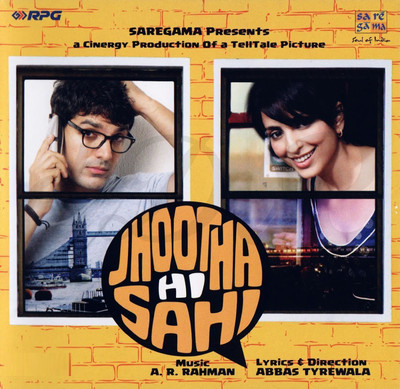 Jhootha Hi Sahi - Indian Bollywood Music Audio CD Standard Edition(Hindi - A.R . ARHMAN)