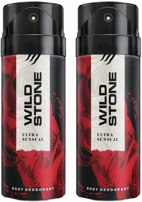 Wild Stone Ultra Sensual Deodorant Spray Pack of 2 Combo (150ML each) Deodorant Spray - For Men (300 ml, Pack of 2) Deodorant Spray - For Men(300 ml, Pack of 2)
Wild Stone Ultra Sensual Deodorant Spray Pack of 2 Combo (150ML each) Deodorant Spray - For Men (300 ml, Pack of 2) Deodorant Spray - For Men(300 ml, Pack of 2)
