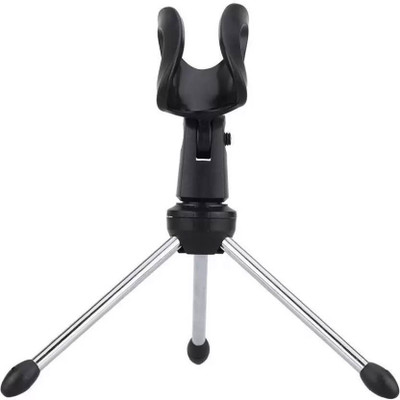 KLUZIE Mini Flexible Desktop Mic Tripod Stand Studio Sound Recording Mic Microphone Mount Clip Holder Compact Size Holder Stand(Black, Steel)
KLUZIE Mini Flexible Desktop Mic Tripod Stand Studio Sound Recording Mic Microphone Mount Clip Holder Compact Size Holder Stand(Black, Steel)