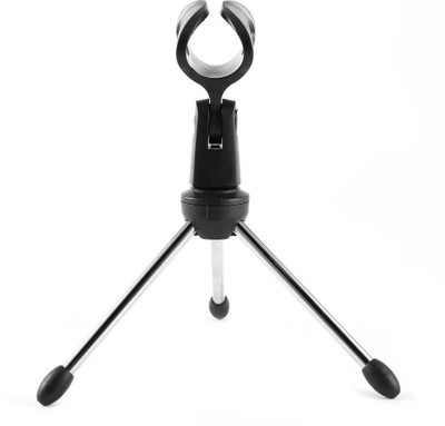 KLUZIE Universal Clamp for Mic Mini Tripod Mount Desktop Microphone Clip Holder Stand(Black, Steel)
KLUZIE Universal Clamp for Mic Mini Tripod Mount Desktop Microphone Clip Holder Stand(Black, Steel)