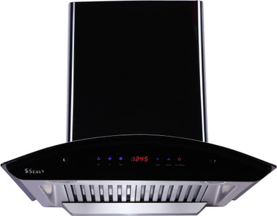Seavy Ciaz Black Titanium Steel 60cm Wall Mounted Chimney(Black/ Glossy Finish 1200 CMH)
Seavy Ciaz Black Titanium Steel 60cm Wall Mounted Chimney(Black/ Glossy Finish 1200 CMH)