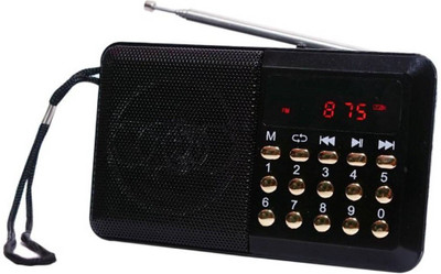 CRETO OD-SM305 FM Radio(Black)