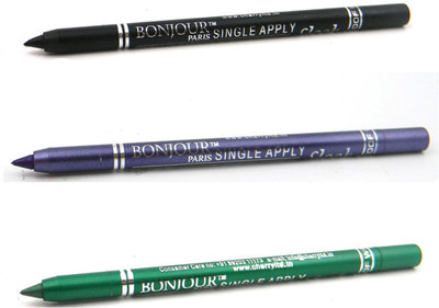 Bonjour Paris Single Apply 0807201607 Black-Purple-Green Kajal(Black, Purple, Green, 3.6 g)
Bonjour Paris Single Apply 0807201607 Black-Purple-Green Kajal(Black, Purple, Green, 3.6 g)