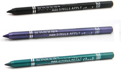 Bonjour Paris Single Apply 0807201601 Black-Purple-Green Kajal(Black, Purple, Green, 3.6 g)
Bonjour Paris Single Apply 0807201601 Black-Purple-Green Kajal(Black, Purple, Green, 3.6 g)