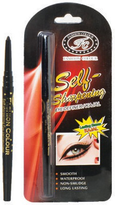 Fashion Colour Self-sharpening Kajal(Black, 0.25 g)