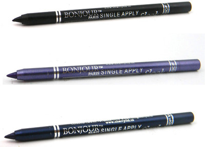 Bonjour Paris Single Apply 0807201605 Black-Purple-Navy Blue Kajal(Black, Purple, Navy Blue, 3.6 g)
Bonjour Paris Single Apply 0807201605 Black-Purple-Navy Blue Kajal(Black, Purple, Navy Blue, 3.6 g)