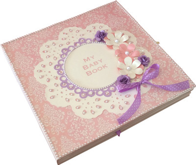 Crack of Dawn Crafts Baby Scrapbook Record Book/ Gift- 18 topics Keepsake(Pink and Lavender)
Crack of Dawn Crafts Baby Scrapbook Record Book/ Gift- 18 topics Keepsake(Pink and Lavender)