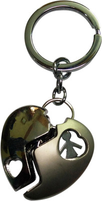 Golddust HMI03 Split Heart Key Chain