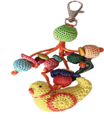 Samoolam Hand Crochet Bird Key Chain