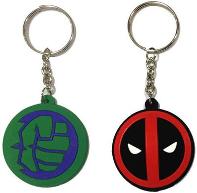 Marvel Hulk-Deadpool Key Chain