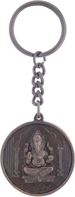 TEMPLE TREES GANAPATI ROUND KEYCHAIN Key Chain