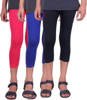 Alisha Capri For Girls Casual Solid Cotton(Multicolor Pack of 3, Black;rani;royal blue
Alisha Capri For Girls Casual Solid Cotton(Multicolor Pack of 3, Black;rani;royal blue