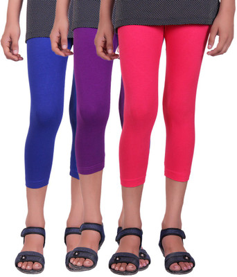 Alisha Capri For Girls Casual Solid Cotton(Multicolor Pack of 3, Purple;rani;royal blue
Alisha Capri For Girls Casual Solid Cotton(Multicolor Pack of 3, Purple;rani;royal blue