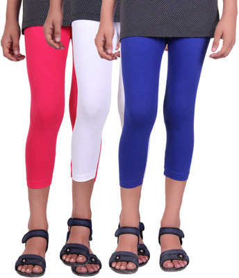 Alisha Capri For Girls Casual Solid Cotton(Multicolor Pack of 3, Rani;royal blue;white
Alisha Capri For Girls Casual Solid Cotton(Multicolor Pack of 3, Rani;royal blue;white