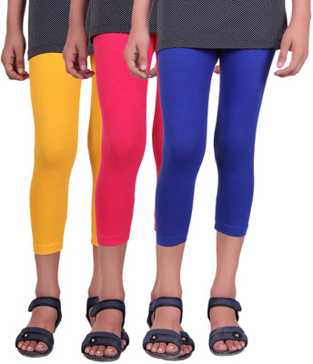 Alisha Capri For Girls Casual Solid Cotton(Multicolor Pack of 3, Rani;royal blue;yellow
Alisha Capri For Girls Casual Solid Cotton(Multicolor Pack of 3, Rani;royal blue;yellow