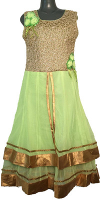 Carat Candy & Co. Girls Maxi/Full Length Party Dress(Gold, Sleeveless, Green
Carat Candy & Co. Girls Maxi/Full Length Party Dress(Gold, Sleeveless, Green