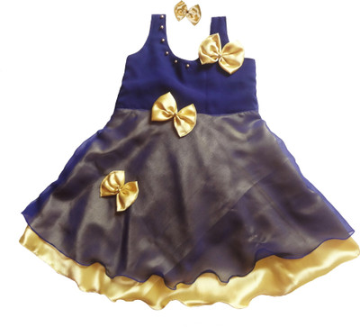 MVD Fashion Girls Midi/Knee Length Party Dress(Multicolor, Sleeveless, Navi and gold
MVD Fashion Girls Midi/Knee Length Party Dress(Multicolor, Sleeveless, Navi and gold
