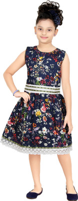 Trendyy Girls Girls Midi/Knee Length Party Dress(Multicolor, Sleeveless, Blue
Trendyy Girls Girls Midi/Knee Length Party Dress(Multicolor, Sleeveless, Blue