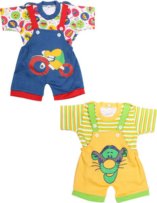 Babeezworld Dungaree For Boys & Girls Casual Printed Cotton(Multicolor, Pack of 2, Multicolour
Babeezworld Dungaree For Boys & Girls Casual Printed Cotton(Multicolor, Pack of 2, Multicolour