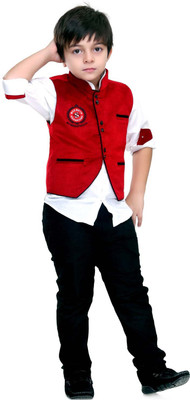 Bad Boys Boys Festive & Party Kurta, Waistcoat and Breeches Set(Multicolor Pack of 3, Red
Bad Boys Boys Festive & Party Kurta, Waistcoat and Breeches Set(Multicolor Pack of 3, Red