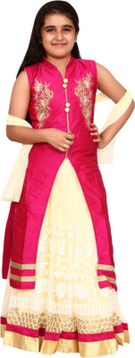 DHANYA Girls Lehenga Choli Ethnic Wear Embellished Lehenga Choli(Multicolor, Pack of 1, Pink
DHANYA Girls Lehenga Choli Ethnic Wear Embellished Lehenga Choli(Multicolor, Pack of 1, Pink