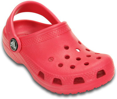 Crocs Boys & Girls Slip-on Clogs(Pink, Black