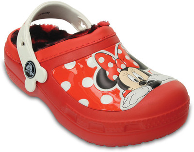 Crocs Girls Slip-on Clogs(Red, Pepper