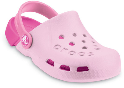 Crocs Boys & Girls Slip-on Clogs(Pink, Black