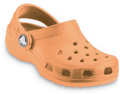 Crocs Boys & Girls Slip-on Clogs(Orange, Black