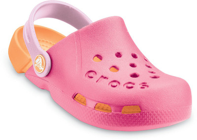 Crocs Boys & Girls Slip-on Clogs(Pink, Black