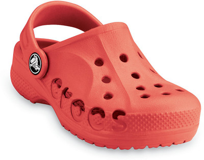 Crocs Boys & Girls Slip-on Clogs(Orange, Black